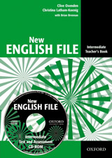 NEW ENGLISH FILE INTERMEDIATE TEACHER´S BOOK + TESTS RESOURCE CD-ROM