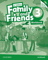 Family and Friends 2nd Edition 3 Workbook with Online Practice