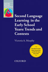 Second Language Learning in the Early School Years - Trends and Contexts