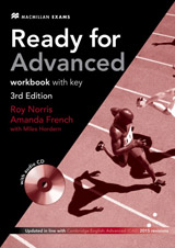 Ready for Advanced (CAE) (3rd Edition) Workbook with Key & Workbook Audio CD