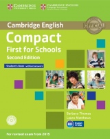 Compact First for Schools (2nd Edition) Student´s Book without Answers with CD-ROM