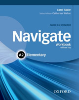 Navigate Elementary A2 Workbook without Key with Audio CD