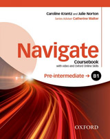 Navigate Pre-Intermediate B1 Coursebook with DVD-ROM & Online Skills