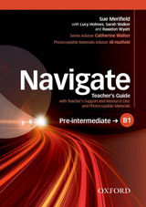 Navigate Pre-Intermediate B1 Teachers Book with Teachers Resource Disc