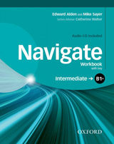 Navigate Intermediate B1+ Workbook with Key & Audio CD