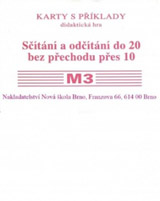 Sada kartiček M3 - sčítání a odčítání do 20 bez přechodu přes 10 - Mgr. Zdena Rosecká (1-17)