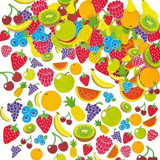 Pěnové samolepky ovoce (120ks) (EV3092)