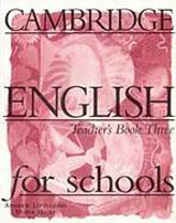 CAMBRIDGE ENGLISH FOR SCHOOLS 3 - TEACHER´S BOOK