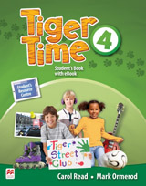 Tiger Time 4 Student´s Book + eBook Pack