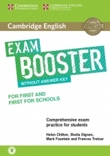 Cambridge English Exam Booster for First (FCE) & First for Schools (FCE4S) without Answer Key with Audio Download