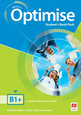 Optimise B1+ (Intermediate) Student´s Book Pack