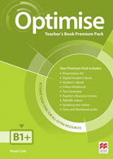 Optimise B1+ (Intermediate) Teacher´s Book Premium Pack