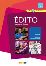 Édito Niveau B2 učebnice + CD Mp3 + DVD