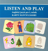 Listen and play - WITH TEDDY BEARS! - Sada karet s obrázky slovní zásoby 1-84