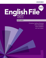 English File Fourth Edition Beginner Workbook with Answer Key