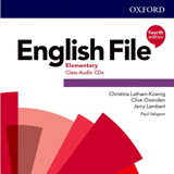 English File Fourth Edition Elementary Class Audio CDs (5)