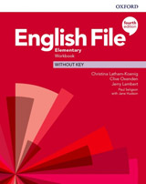 English File Fourth Edition Elementary Workbook without Answer Key