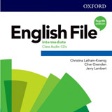 English File Fourth Edition Intermediate Class Audio CDs (5)