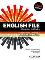 English File Elementary (3rd Edition) Student´s Book/Workbook MultiPack A with Oxford Online Skills