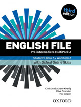 English File Pre-Intermediate (3rd Edition) Multipack A with Oxford Online Skills
