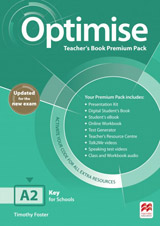 Optimise A2 Updated Teacher´s Book Premium Pack