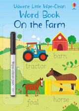 Little wipe-clean word books On the Farm