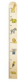 Dětský dřevěný metr – zvířátka, 90 cm