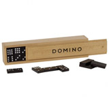 Domino v dřevěné krabičce