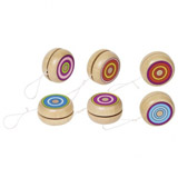 Dřevěné jojo – Barevné kroužky