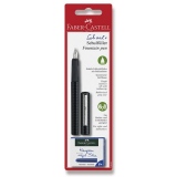 Bombičkové pero Faber Castell černé + 6 bombiček BL