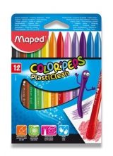 Pastelky ColorPeps Plasticlean 12 barev