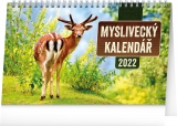 Stolní Myslivecký kalendář 2022, 23,1 × 14,5 cm