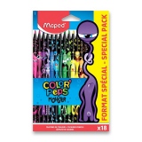 Pastelky Color Peps Monster 18 barev
