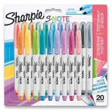 Popisovač Sharpie S-Note souprava 20 barev