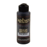 Akrylová barva Cadence Premium 2XL 250 ml - black černá