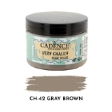 Křídová barva Cadence Very Chalky 150 ml - gray brown šedohnědá