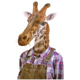 Nažehlovací nálepka žirafa - 21 x 30 cm