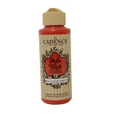 Matná akrylová barva Cadence Style Matt 120ml -fire red červená ohnivá