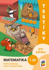 Testíky pro páťáky - matematika 1. díl barevný pracovní sešit (5-20)