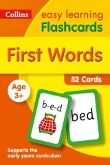 First Words Flashcards : Ideal for Home Learning