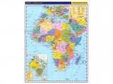 Afrika - politická mapa, fm A3