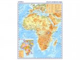 Afrika - fyzická mapa, fm A3
