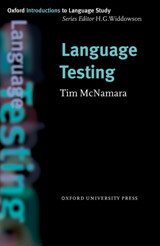 Oxford Introductions to Language Study Language Testing