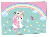 Desky na číslice Rainbow Unicorn
