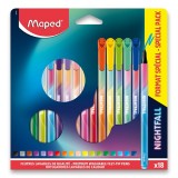 Dětské Fixy Maped Color`Peps Deco Nightfall - 18 barev