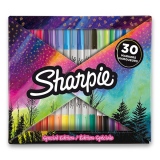 Permanentní popisovač Sharpie Fold sada 30 barev