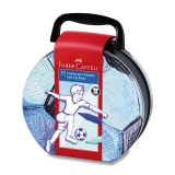 Dětské fixy Faber-Castell Connector fotbal, 33 barev