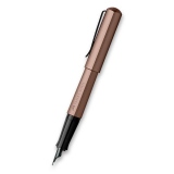 Faber-Castell Hexo Bronze plnicí pero hrot M