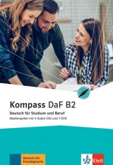 Kompass DaF 1 (B2) – Medienpaket (4CDs + 1DVD)